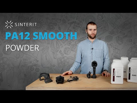 Sinterit PA12 Smooth: the most all-purpose SLS 3D printing material