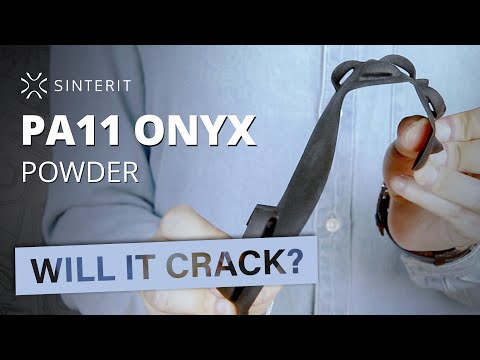 Sinterit PA11 Onyx: the most durable SLS 3D printing material