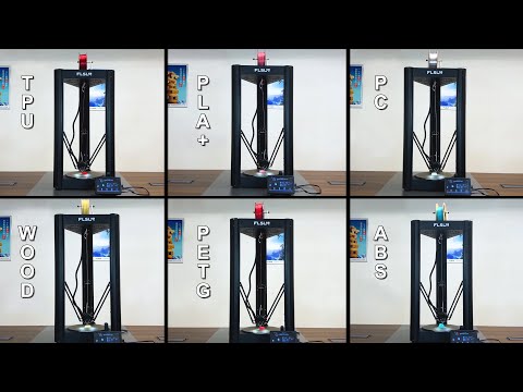 FLSUN V400 Many type-filament  Print Tests! ! !
