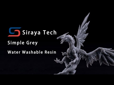 Siraya Tech Water washable resin - Simple Grey Display