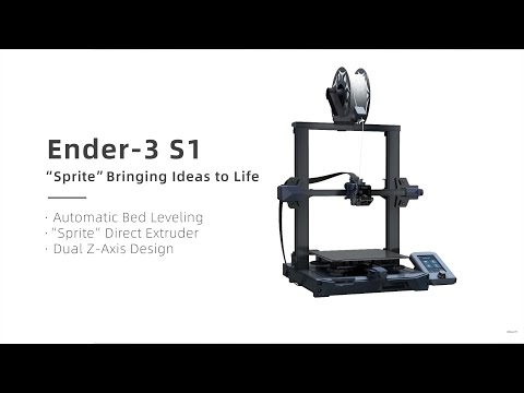 Product Introduction | Ender-3 S1 3D Printer "Sprite" Bring Ideas to Life
