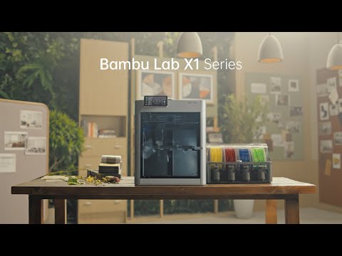 Bambu Lab X1 Series  | Introduction | CoreXY | AI-Powered | 16 Colors | Multi-Materials