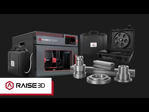Raise3D Introduces New E2CF Professional Desktop 3D Printer