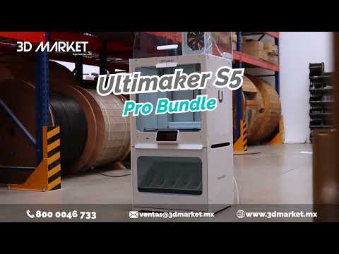 Ultimnaker S5 Pro Bundle I  Productividad inigualable I Impresora 3D