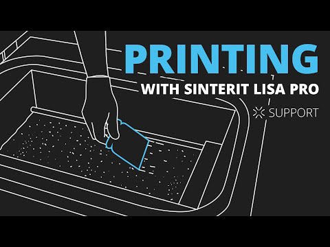 Printing with Sinterit Lisa PRO