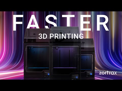 Even 3x Faster 3D Printing with Zortrax Speed Mode - New Feature for Zortrax FDM 3D Printers