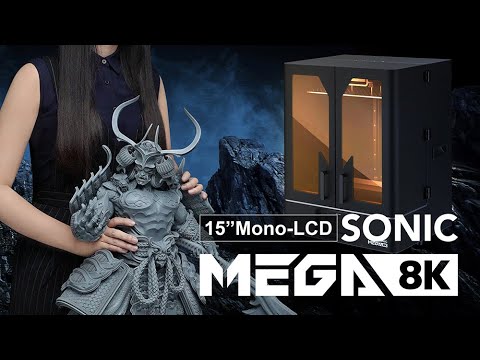 Sonic Mega 8K - The ONE & ONLY 8K 3D Printer -  Pre-order now
