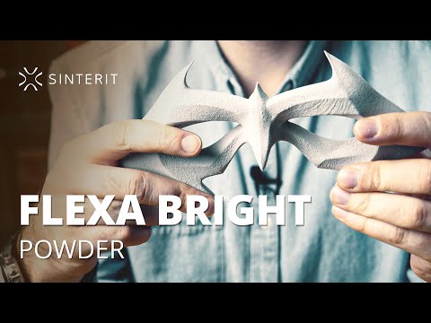 Flexa Bright: functional rubber material that you can dye to other colors