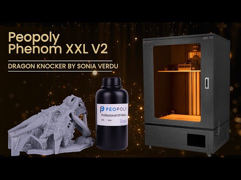 The Majestic Dragon Knocker Printed by Phenom XXL V2