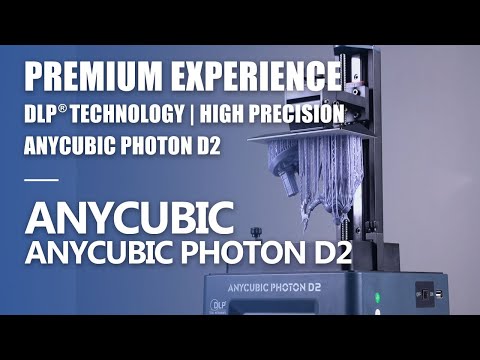 Anycubic Photon D2, embraces DLP® Technology to achieve High Precision & Premium Experience.