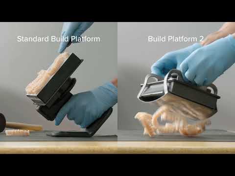 Removable Die Models with Build Platform 2