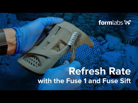 SLS 3D Printing Powder Refresh Rate Explained