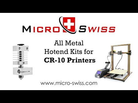Micro Swiss All Metal Hotend Kit for CR 10 Printers