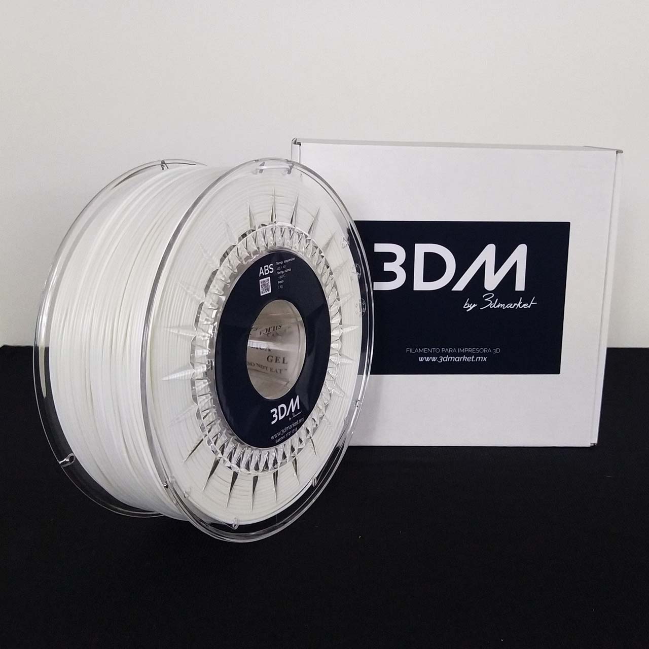 Filamento ABS 3mm - BLANCO - 1 kg - Impresora 3D > impresora 3d > kit  electronicos > filamentos > 2.85 / 3.00 mm > abs