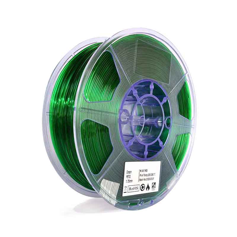 Filamento 3d Petg Verde 1.75 mm Color Plus de venta aquí