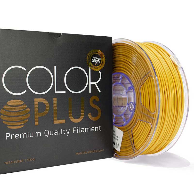 Filamento 3D ABS premium Amarillo 1.75 mm 1 kilogramo