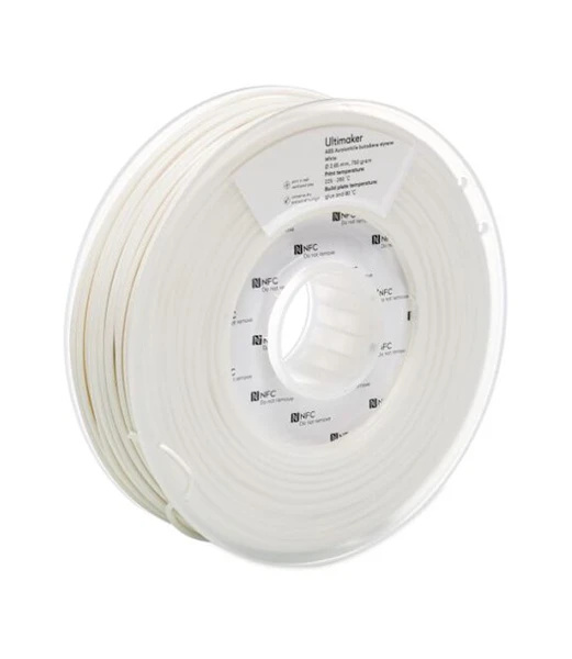 Filamento Ultimaker ABS WHITE