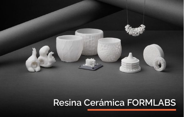Oculto Premonición Gaviota Resina cerámica para impresiones de resina de la marca formlabs