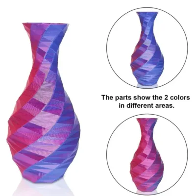 filamento pla doble color