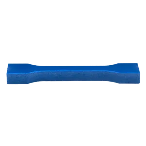 Los chorros de agua WAZER pueden cortar prácticamente cualquier material material-plastic-hdpe-testing-coupon-blue CUPÓN DE PRUEBA DE HDPE