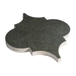 Los chorros de agua WAZER pueden cortar prácticamente cualquier material material-tile-ceramic-quartfoil CUADRIFOLIO DE AZULEJOS DE CERÁMICA