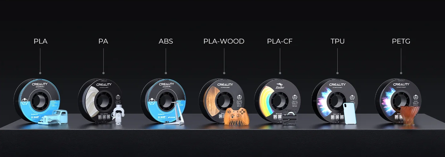 Alta compatibilidad con filamentos - CR-M4 de Creality es una impresora 3D industrial