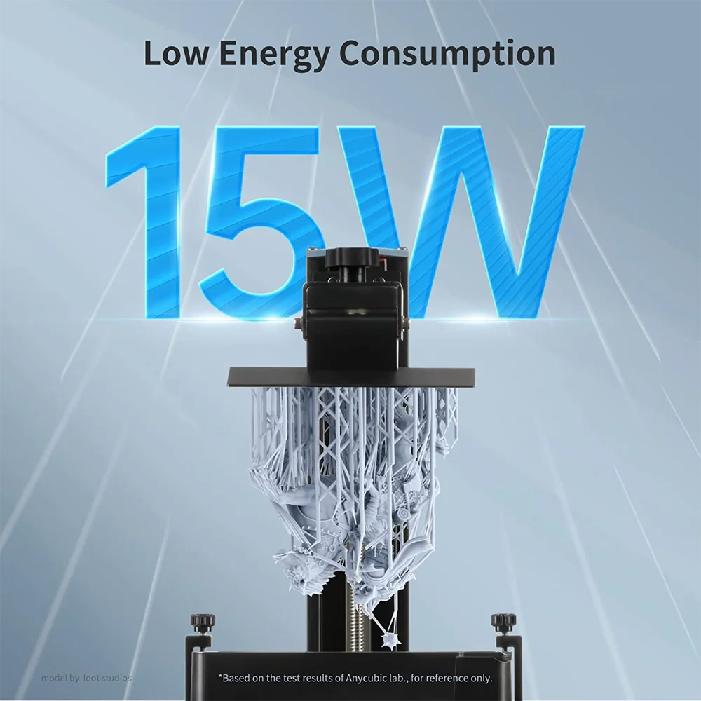 Bajo consumo de energía 15W Photon D2 Anycubic