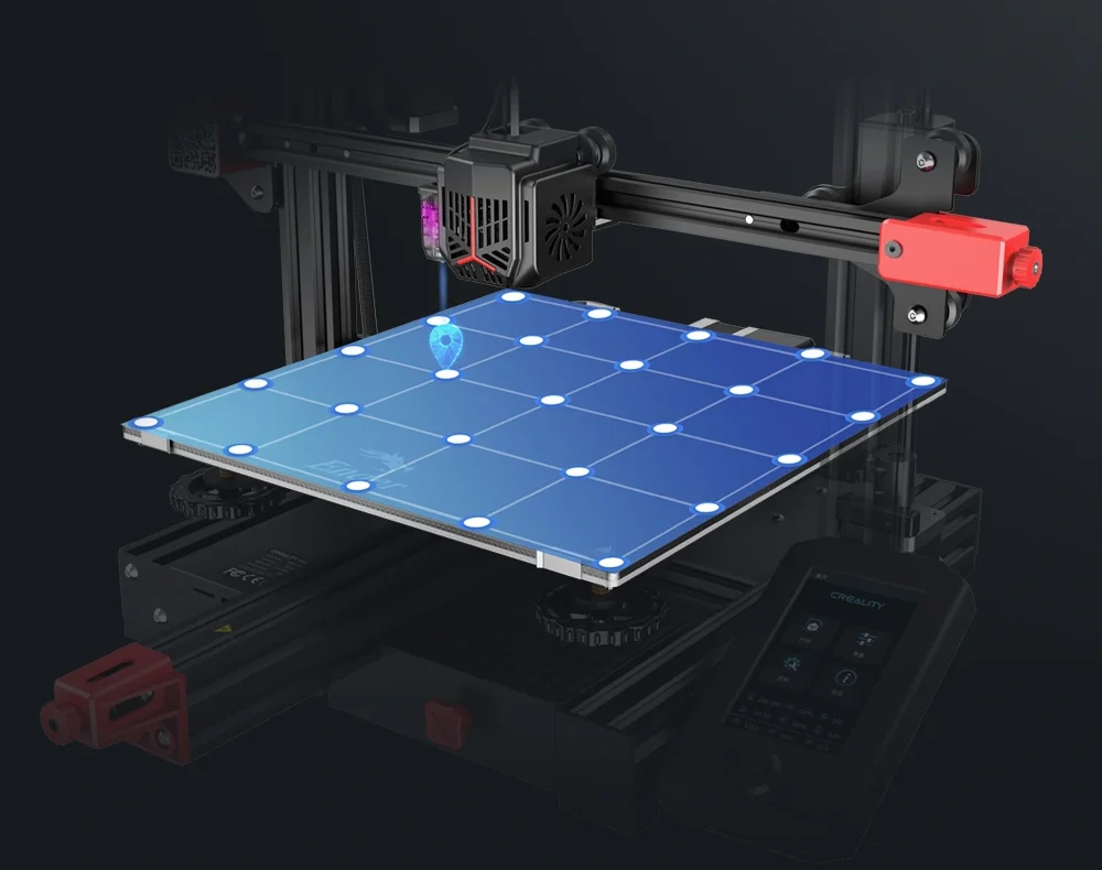 Ender 3 Max Neo Creality Nivelación automática CR Touch 3D MARKET