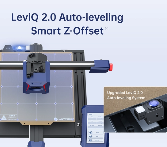 LeviQ 2.0 Nivelación automática Smart Z-Offset Anycubic Kobra 2