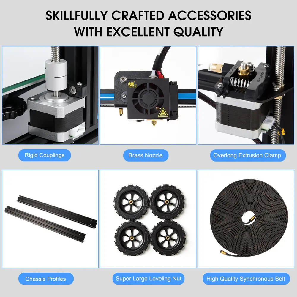 Accesorios de excelente calidad de la CR 10 S5 Creality