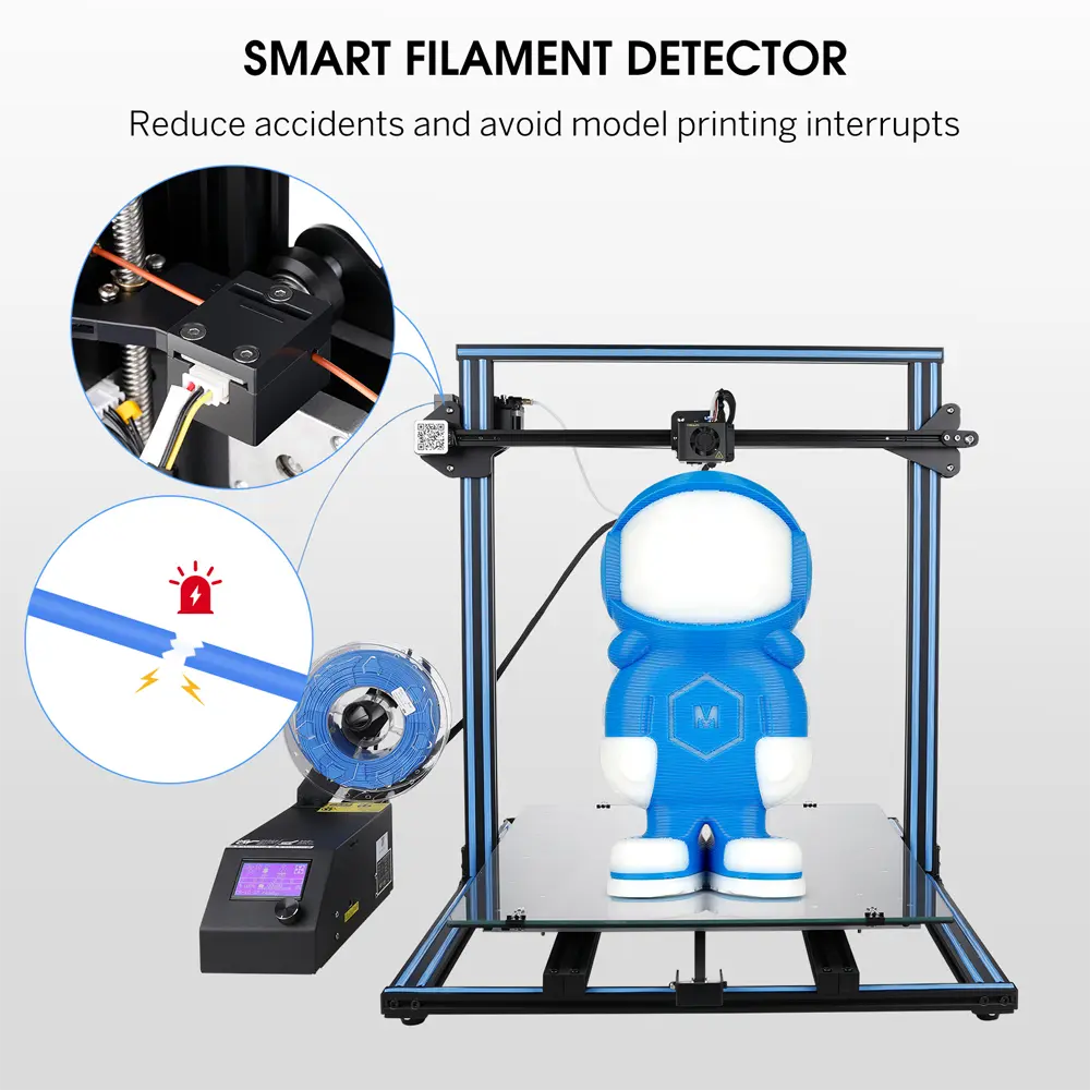 Detector de filamento inteligente de la CR 10 S5 Creality