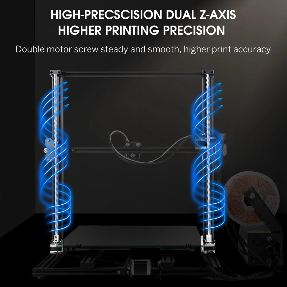 Eje Z dual de alta precisión de la CR 10 S5 Creality