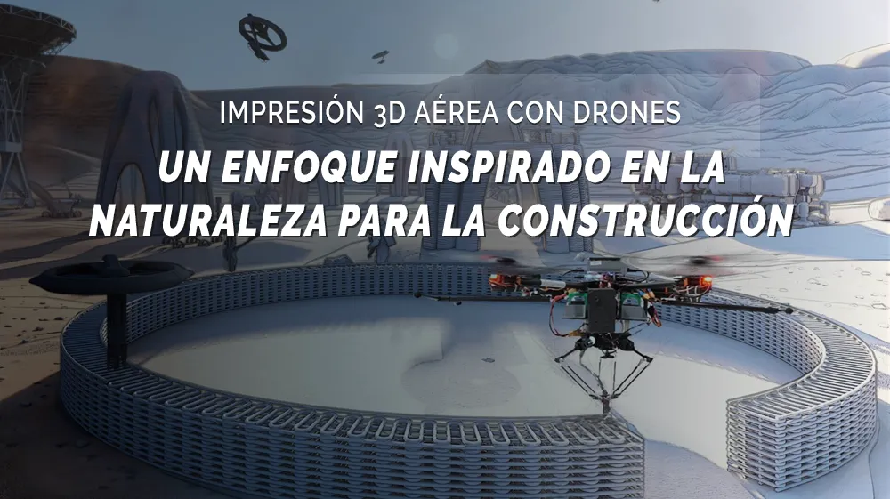 impresión 3d aérea