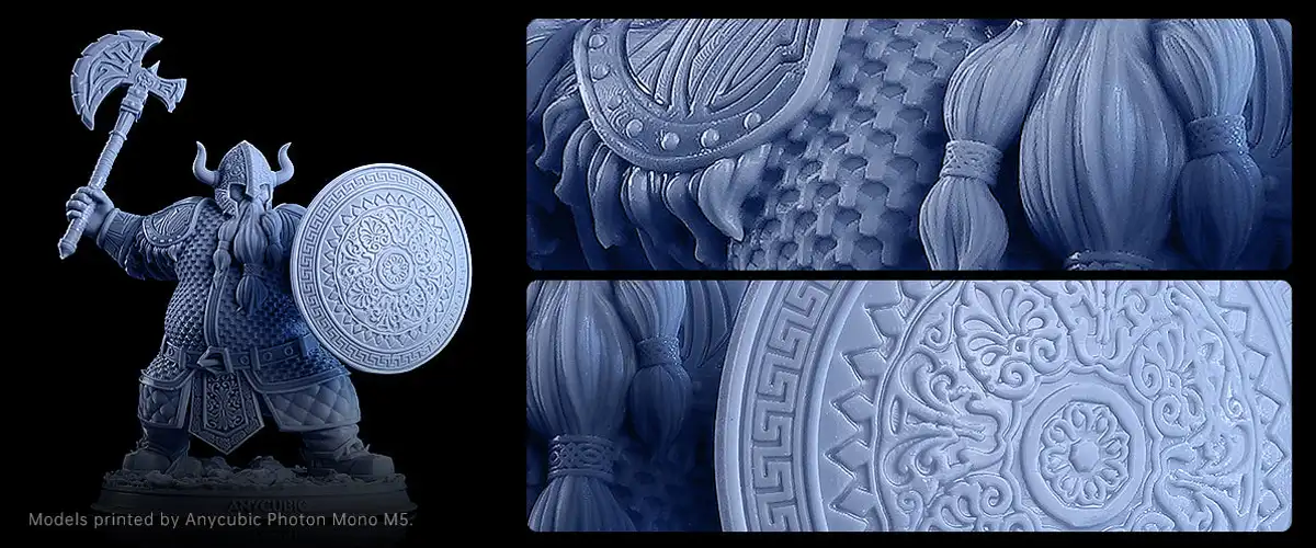 Modelo impreso con impresora 3D Photon Mono M5 photon mono m5