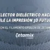 reflector impreso en 3d