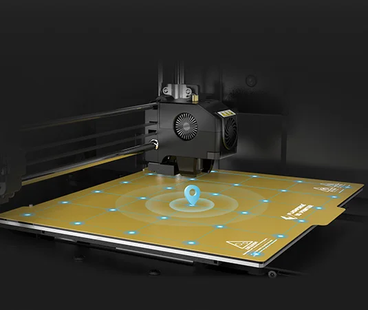 Adventurer 4 Pro cuenta con nivelación automática de la cama