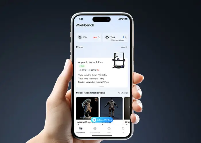 Experiencia inteligente con APP Anycubic