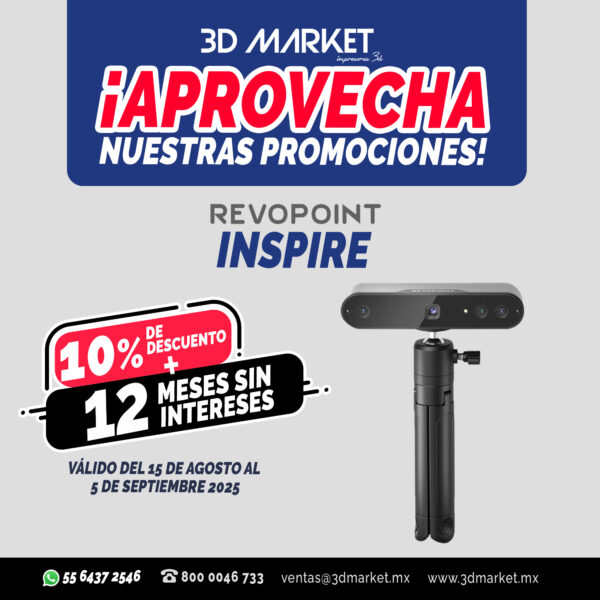 Escáner 3D Inspire Revopoint
