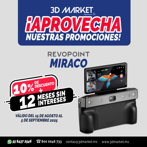 Escáner 3D Miraco Revopoint