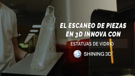 El Escaneo de Piezas en 3D Innova con Estatuas de Vidrio