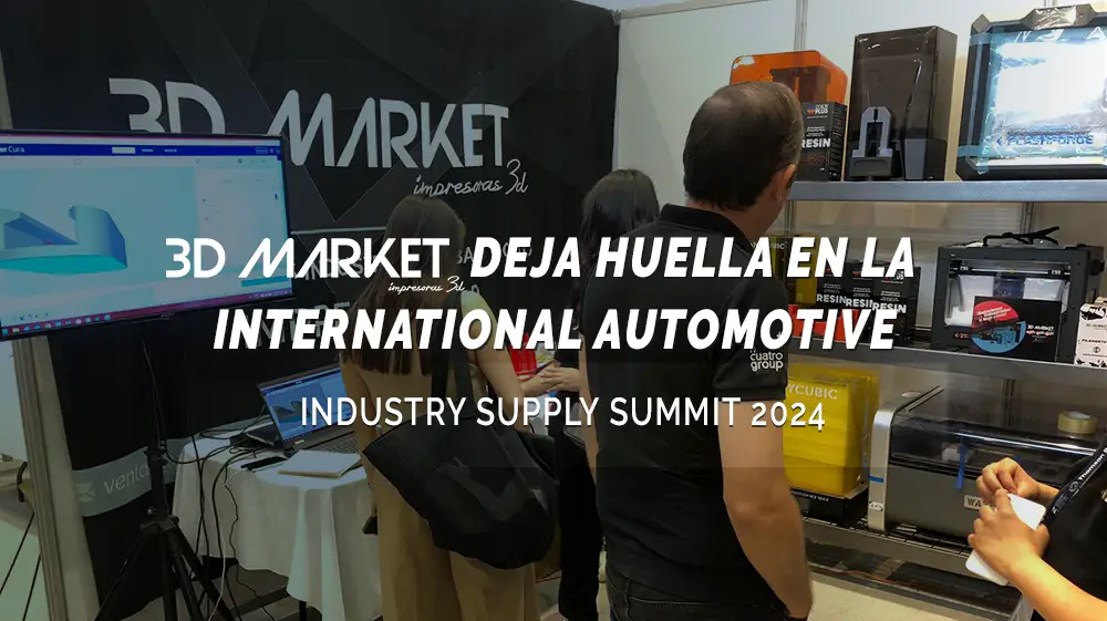 3D Market deja huella en la international automotive insdustry supply summit 2024