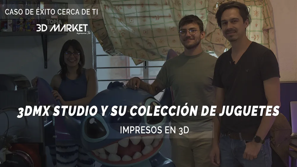 De la Pantalla a la Realidad: 3DMX Studio y su Colección de Juguetes Impresos en 3D