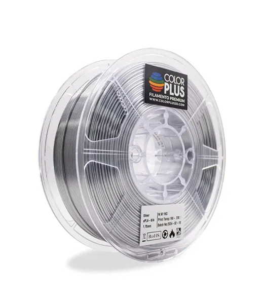 Filamento PLA Silk 1.75mm 1Kg ColorPlus