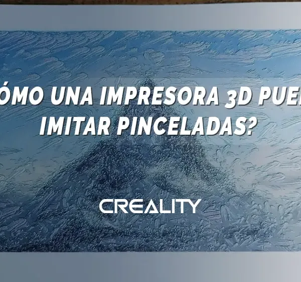 impresora 3D puede imitar pinceladas