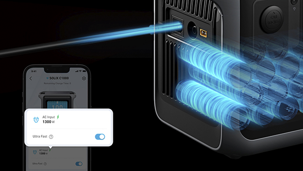 Anker SOLIX C1000X Control Inteligente