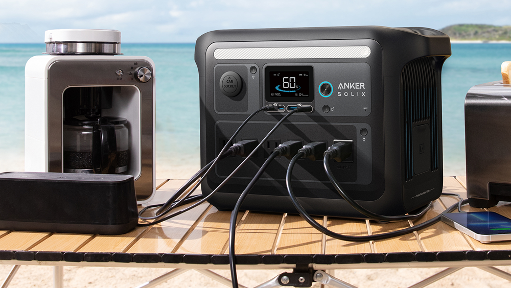 Anker SOLIX C1000X Versatilidad de Salidas