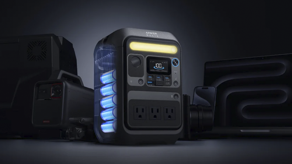 Anker SOLIX C200 72000 mAh 230Wh - 300W Portable Power Station Potencia de 300 W