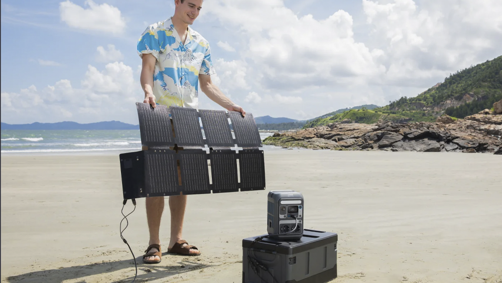 Anker SOLIX C300X Carga con energía solar