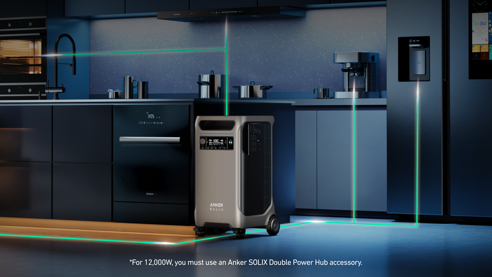 Anker SOLIX F3800 Alta Capacidad y Potencia