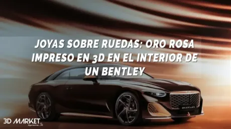 oro rosa impreso en 3D